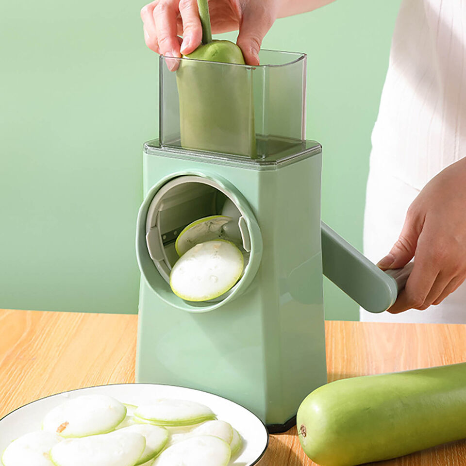 Versatile Vegetable Cutter & Rotary Cheese Grater: Effortless Kitchen Innovation